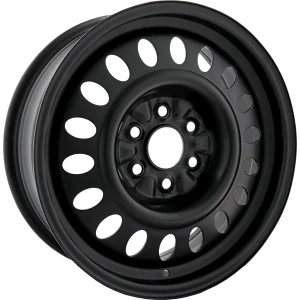 Envy Wheels – NX4 STEEL WHEEL – Black – 17″x6.5″ 30mm – All weather Wheels – NX43761